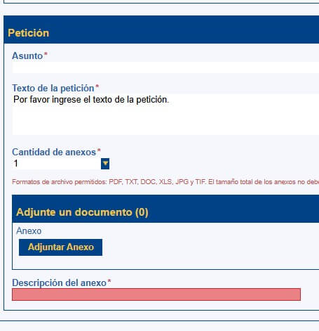 Cambiar correo en SIMO