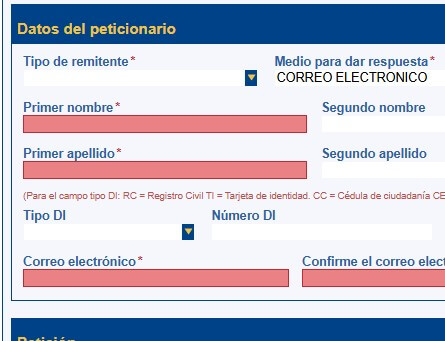 Cambiar correo en SIMO