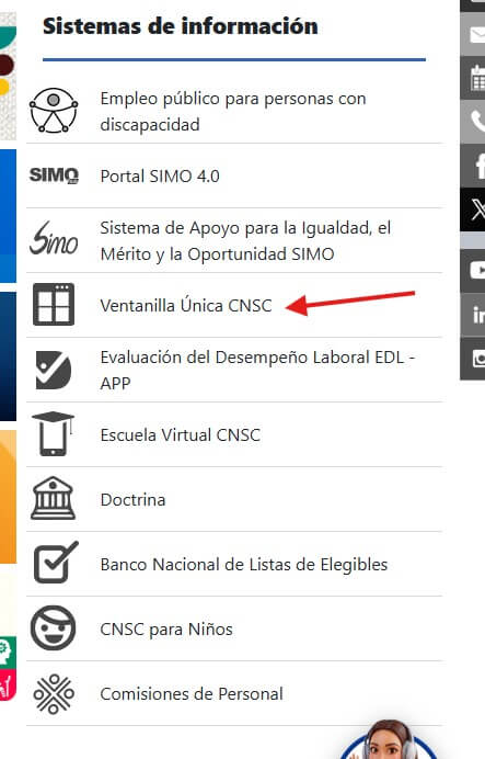 Cambiar correo en SIMO